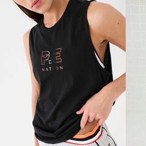 Brand new P.E Nation The Original Organic Tank in Black